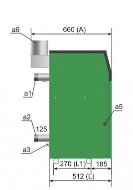 Напольный газовый котел Изнаир 25 А